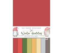 The Paper Boutique Winter Buddies A4 Coloured Card