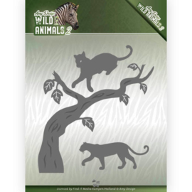 ADD10175 Snij- en embosmal - Wild Animals - Amy Design