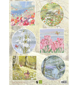 EWK1290 Spring Wishes knipvel - Marianne Design