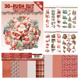 3DPO10048 3D Push-Out Book 48 - Nostalgic Noel