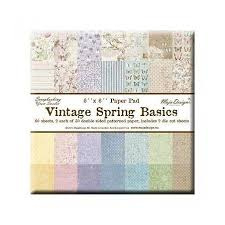 Paperpad 15,2 x 15,2 cm -  Vintage Spring- Maja Design