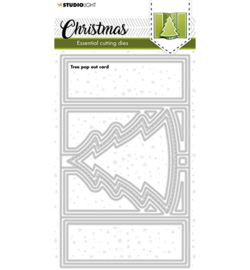 SL-ES-CD258 - Christmas Tree pop out card Essentials nr.258