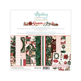 Paperpad 8 x 8 Paper Set - Season of Joy - Mintay