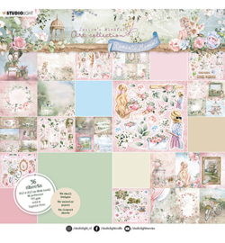 JMA-RM-PP97 - Paper pad Small Designs & Elements Romantic Moments nr.97