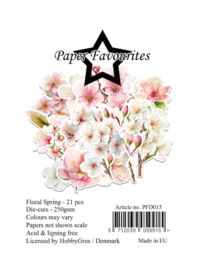 PFD015 Paper Favourites Die-Cuts Floral Spring