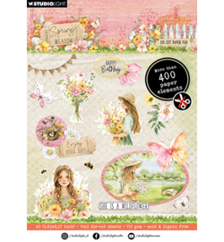 SL-SM-DCPP268 - Paper Pad Paper Elements Spring Meadow nr.268