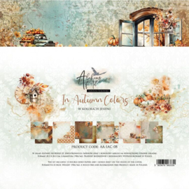 Alchemy of Art - In Autumn Colors - Paper Collection Set 20.3 x 20.3 cm