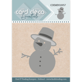 CDEMIN10057 Card Deco Essentials - Mini Dies - 57 - Snowman