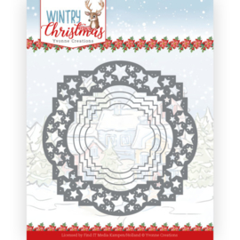 YCD10242 Snij- en embosmal  - Wintery Christmas - Yvonne Creations