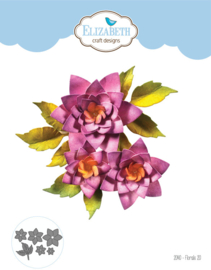 2040 Elizabeth Craft Design - The Paper Flower Collection - Florals 20