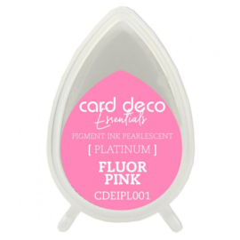 CDEIPL001 Card Deco Essentials Pigment Ink Pearlescent Fluor Pink