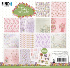 ADPP10065 Paperpack - Amy Design - Tulip Dreams 20 x 20 cm
