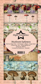 PFS077 Dixi Slimline PaperPack 10x21 cm Mushroom Ephemera