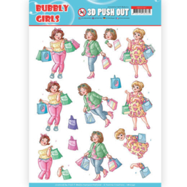 SB10347 Stansvel A4 - Bubbly Girls - Yvonne Design