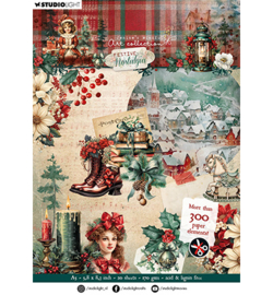 JMA-FN-DCPP251 - Paper Pad Paper elements Festive Nostalgia nr.251