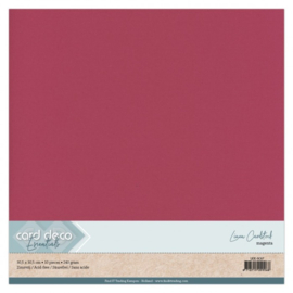 67 Magenta  - Linnen Karton 30,5 x 30,5cm - 10 stuks - 200 grams - Card Deco - PAKKETPOST!!