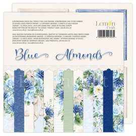 Lemoncraft - Paperpad - 15 x 15 cm - Blue Almonds