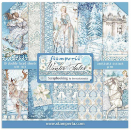 Paperpad 15 x 15cm - Winter Tales - Stamperia