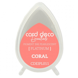 CDEIPL011 Card Deco Essentials Pigment Ink Pearlescent Coral