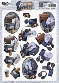 CD12254 3D Cutting Sheets - Amy Design - We Are Men - Office