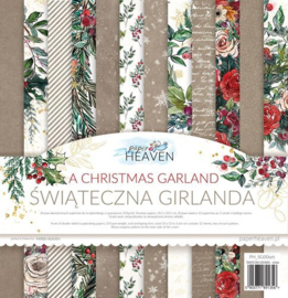 Paper Heaven - Paperpack - 305 x 305mm - A Christmas Garland - PH_SG00set  - PAKKETPOST!
