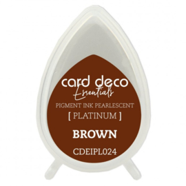 CDEIPL024 Card Deco Essentials Pigment Ink Pearlescent Brown
