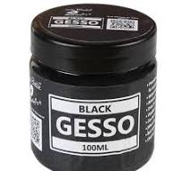 Little Birdie Gesso 100ml - Black - PAKKETPOST!!!