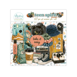 Paper Die-Cuts - Teen Spirit, 60 pcs