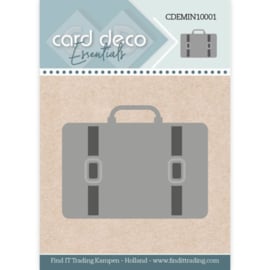 CDEMIN10001 Mini Die Suitcase - Card Deco