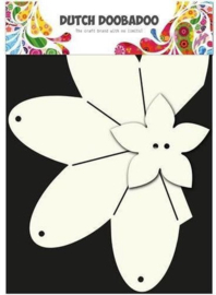 470.713.570 Dutch Doobadoo Dutch Card Art Stencil aardbei set 2 stuks A4