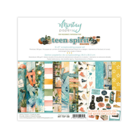 Paperpad 8 x 8 Paper Set - Teen Spirit - Mintay