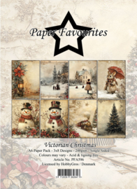 PFA596 Paper Favourites A6 Victorian Christmas