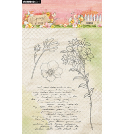 SL-SM-STAMP773 - Florals Spring Meadow nr.773