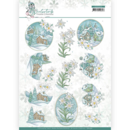 CD11572 3D vel A4 - Winter Time - Yvonne Creations