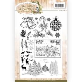 PMCS10021 Clearstempel  - The Nature Christmas - Marieke Design