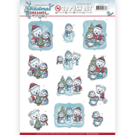 SB10274 Uitdrukvel A4  - Christmas Dreams - Yvonne Creations