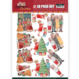 SB10393 uitdrukvel A4 - Family Christmas - Yvonne Creations