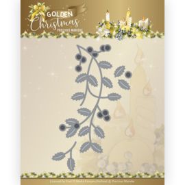 PM10239 Snij- en embosmal - Golden Christmas - Precious Marieke