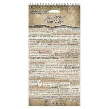 Idea-ology Tim Holtz Clipping Stickers Book (TH94030)