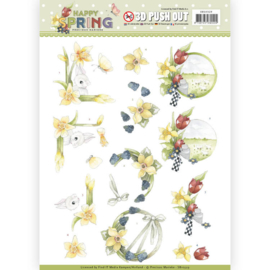 SB10329 Stansvel A4 - Happy Spring - Marieke Design