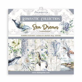 Paperpad 20.3 x 20.3cm -  Romantic Sea Dream - Stamperia