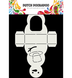 470.713.840 Dutch Card Art A4 Sneeuwpop - Dutch Doobadoo