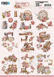 CD12312 3D Cutting Sheet - Amy Design - Sewing Serenity - Mini