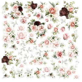 Art Alchemy - Romantic Shabby Chic - 12x12 Inch Extras to Cut - PAKKETPOST!