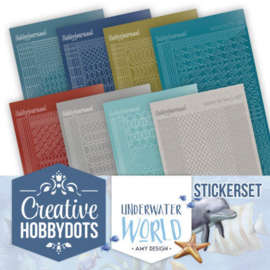 Stickerset bij Creative Hobbydots 1003 - Amy Design