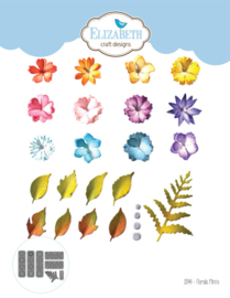 2044 Elizabeth Craft Design - The Paper Flower Collection - Florals Mini's