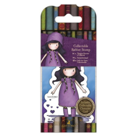 GOR907416 Mini rubber stempel  - Gorjuss