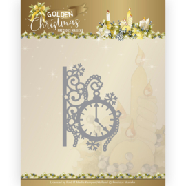 PM10242 Snij- en embosmal - Golden Christmas - Precious Marieke