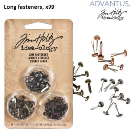 TH92703 Fasteners / Splitpennen normaal - 99 stuks - Tim Holtz