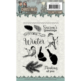 ADCS10055 Clearstempel - Christmas Wishes - Amy Design